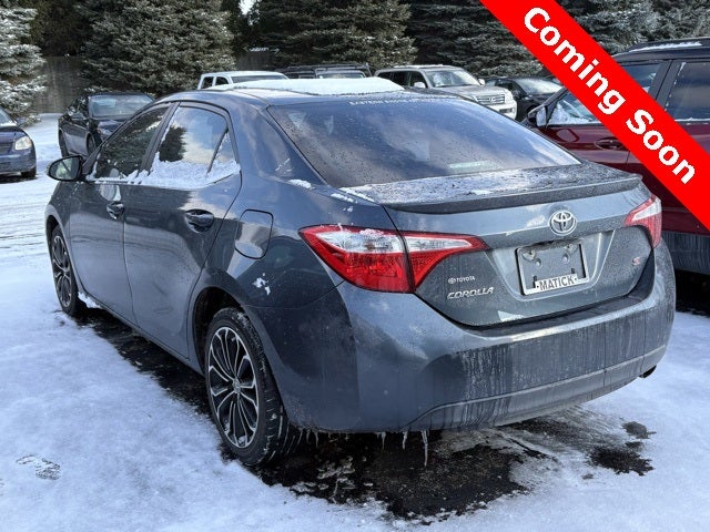2016 Toyota Corolla S Plus