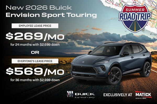 New 2026 Buick Envision Sport Touring AWD