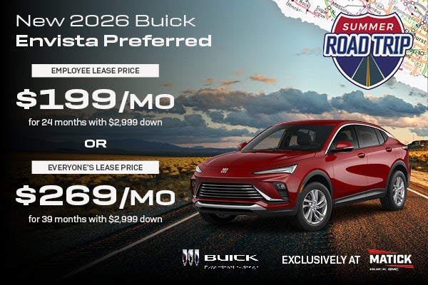 New 2026 Buick Envista Preferred