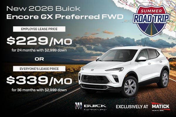New 2026 Buick Encore GX Preferred FWD