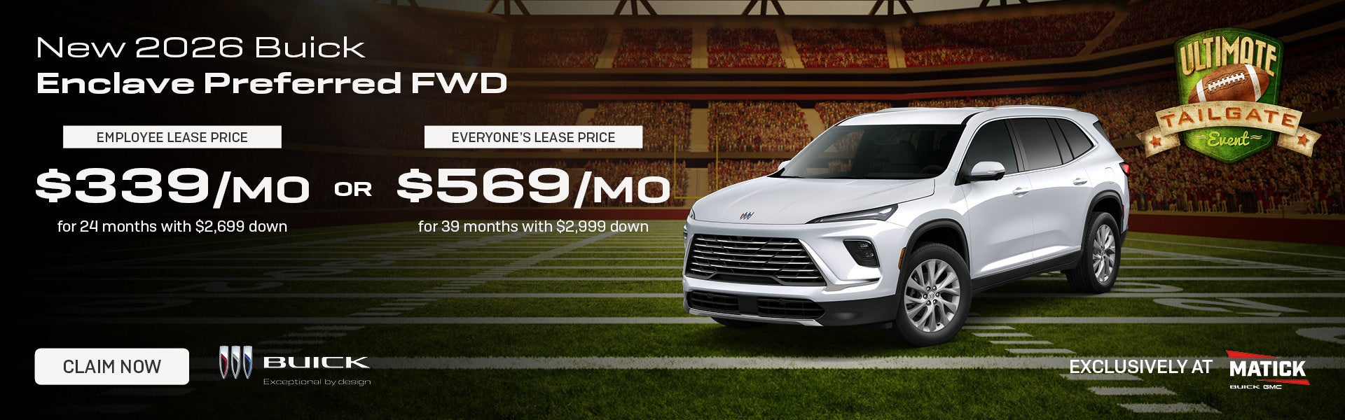 New 2026 Buick Enclave Preferred FWD