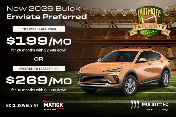 New 2026 Buick Envista Preferred