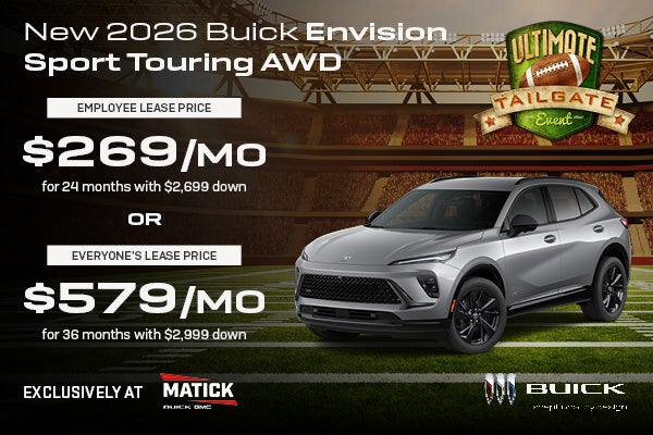 New 2026 Buick Envision Sport Touring AWD