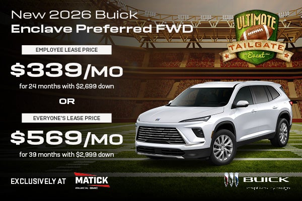 New 2026 Buick Enclave Preferred FWD