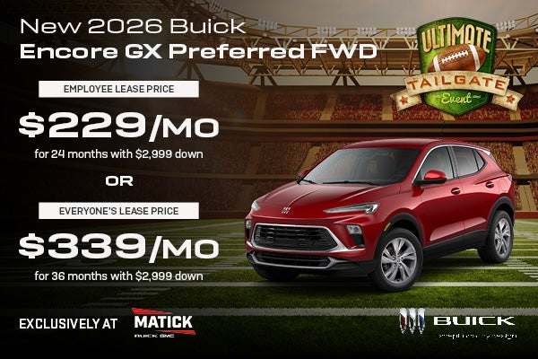 New 2026 Buick Encore GX Preferred FWD