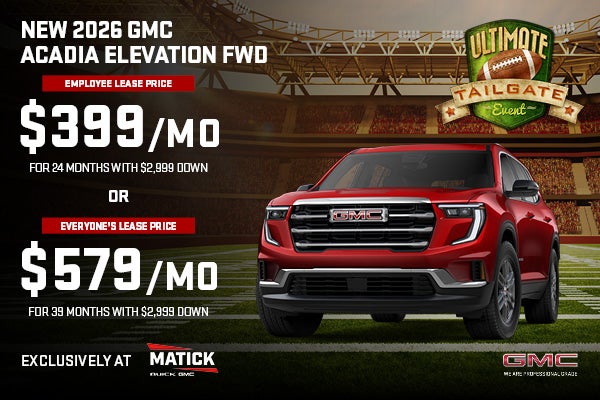 New 2025 GMC Acadia Elevation FWD
