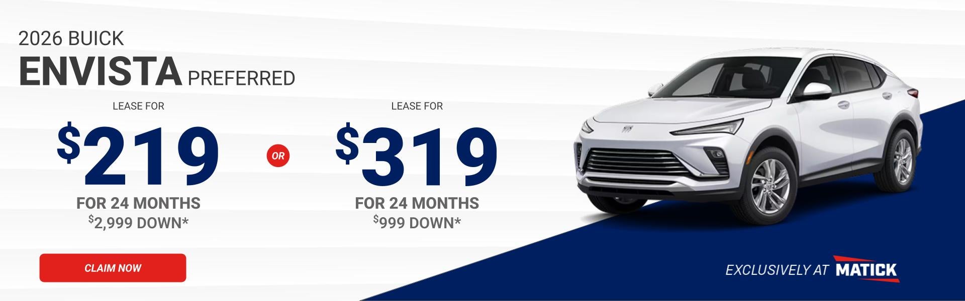 $219/mo Envista Lease