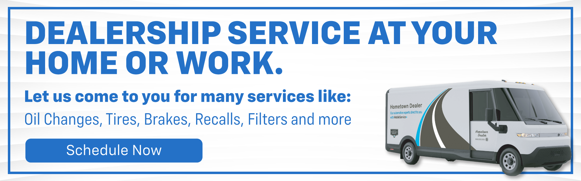 Schedule Mobile Service