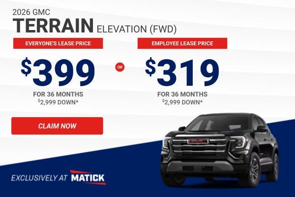 Lease a Terrain from Matick Buick GMC
